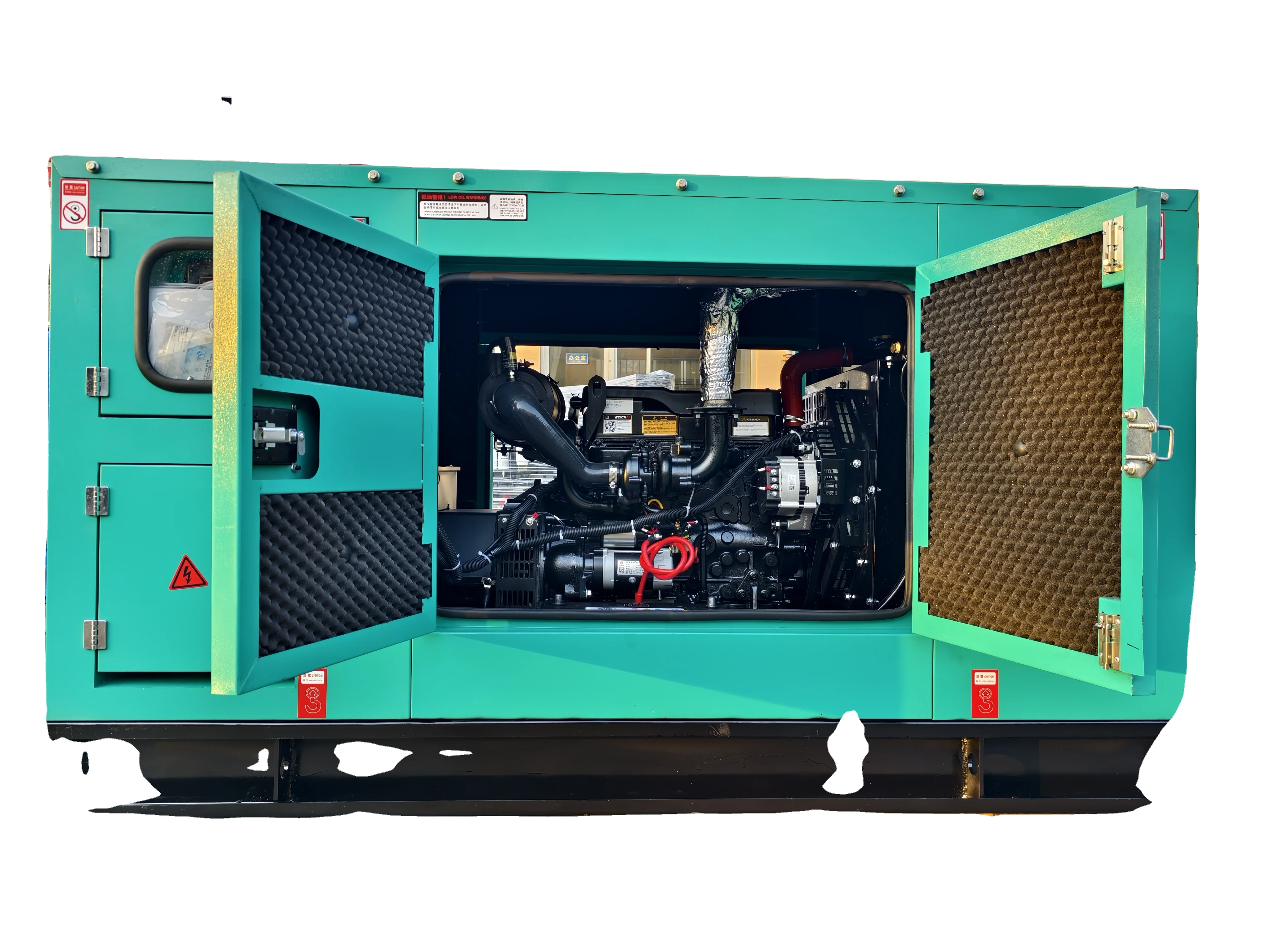 110kW 150kW 180kW High Output Mobile Trailer Diesel Generator Silent Power Unit For Large Commercial Mall Facility
