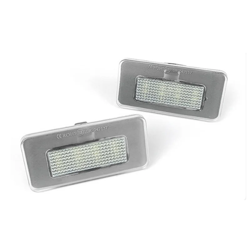 For Tesla Model S 2017 2018 2019-2023 Model X 2016-2023 2pcs 6000K White LED License Plate Lights Car-Styling Number Lamp view 5