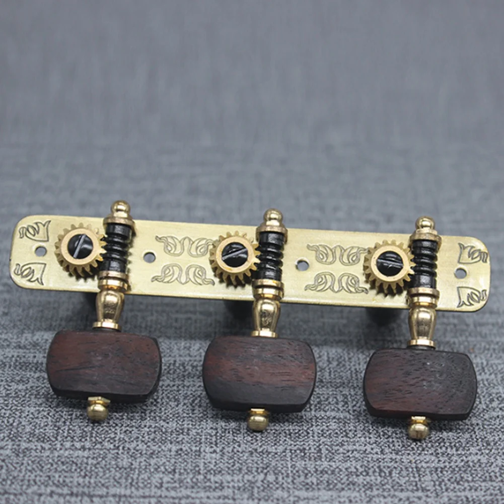 2Pcs Classical Guitar Tuners Tuning Key Pegs Machine Heads for Acoustic Folk Classical Guitars