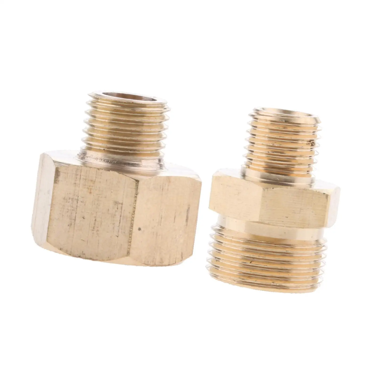 Pressure Washer Connector Brass Adapter Hose Joiner Brass Coupling Quick Release Fitting High Pressure Water Link for Home Wash