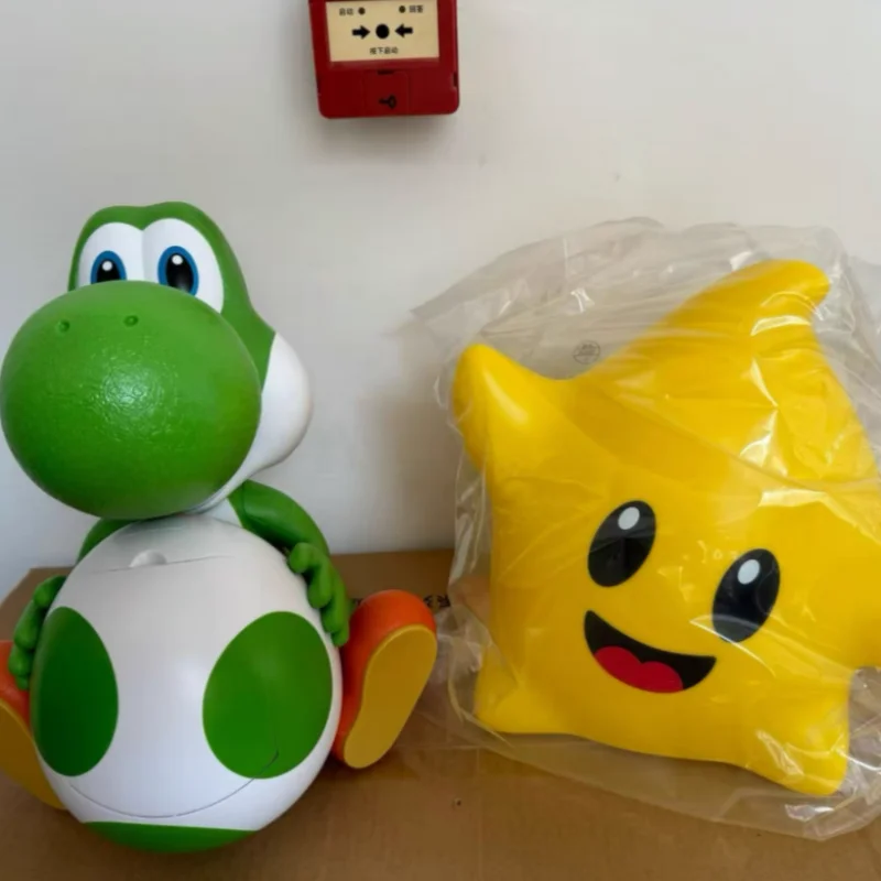 

New Genuine Universal Galaxy Movie Yoshi Style Popcorn Bucket Mushroom Shaped Cup Anime Movie Exquisite Friend Birthday Gift