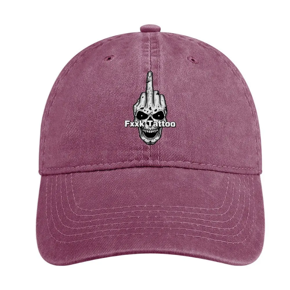 Sombrero con estampado de calavera de terror para hombre y mujer, gorro de protección solar con letras, ajustable e informal, ideal para regalo de cumpleaños, 2024