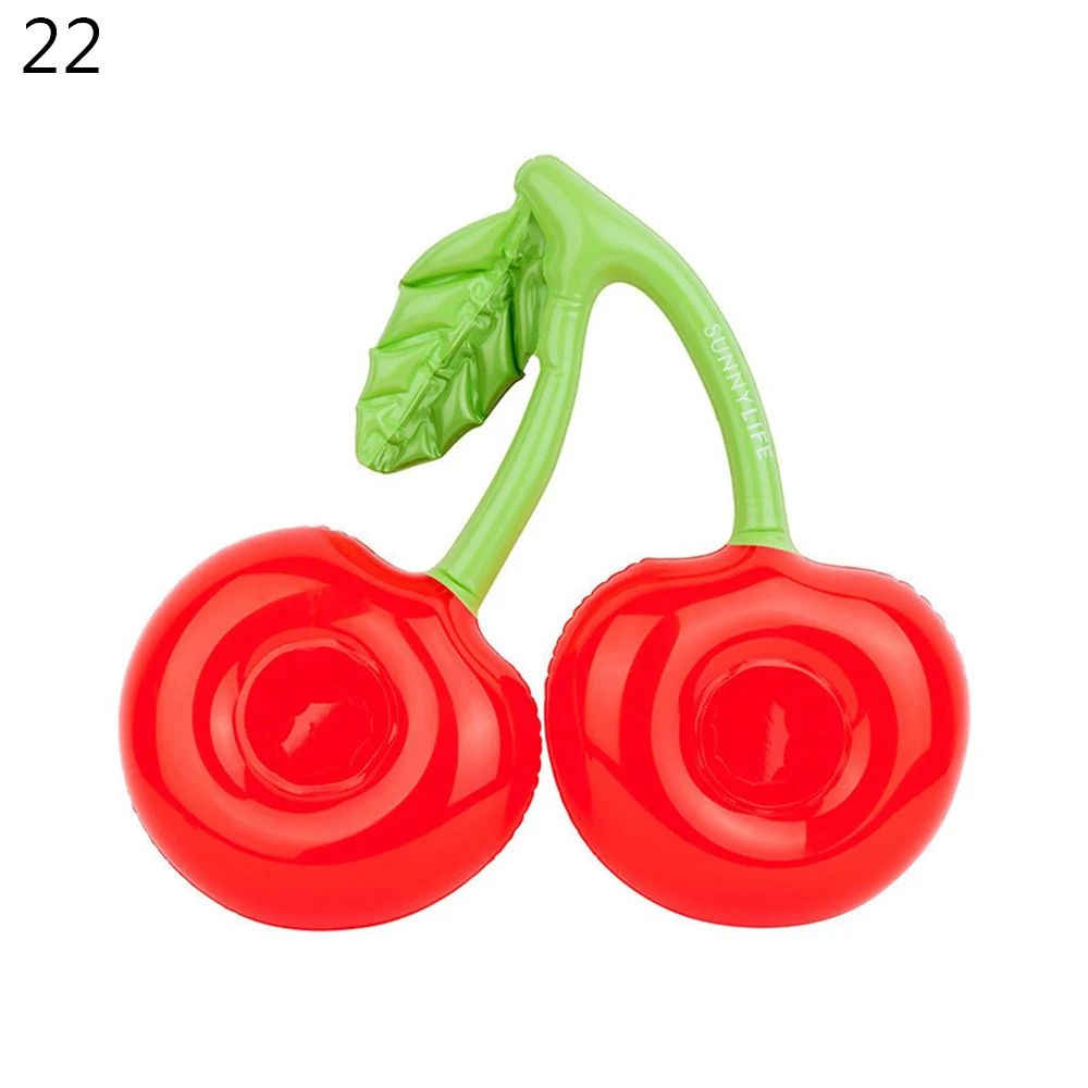 1Pcs   Bar Coasters Pool Floaties Inflatable Cup Coasters Swimming Pool Float Drink Floats Inflatable Drink Holders