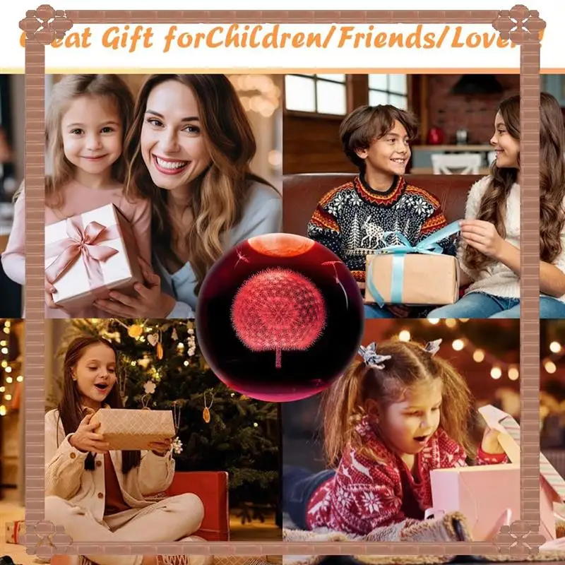 

24-Hour Delivery LED 3D Engraved Ball Night Light With USB Base Table Lamp For Bedroom Home Decor Gifts For Women And Girls