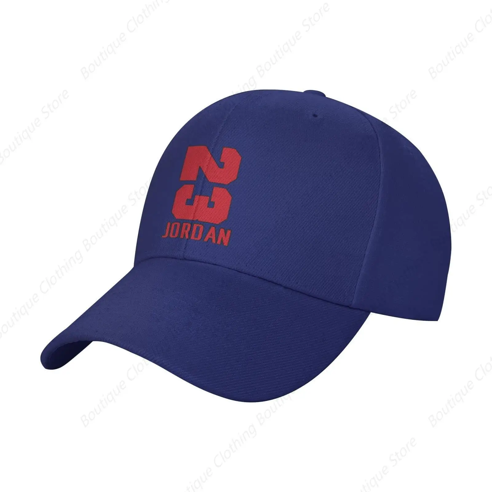 Basketball Fans 23 Jordan Fashion Adjustable Baseball Caps Dad Hats Gift for Men Women Navy Blue