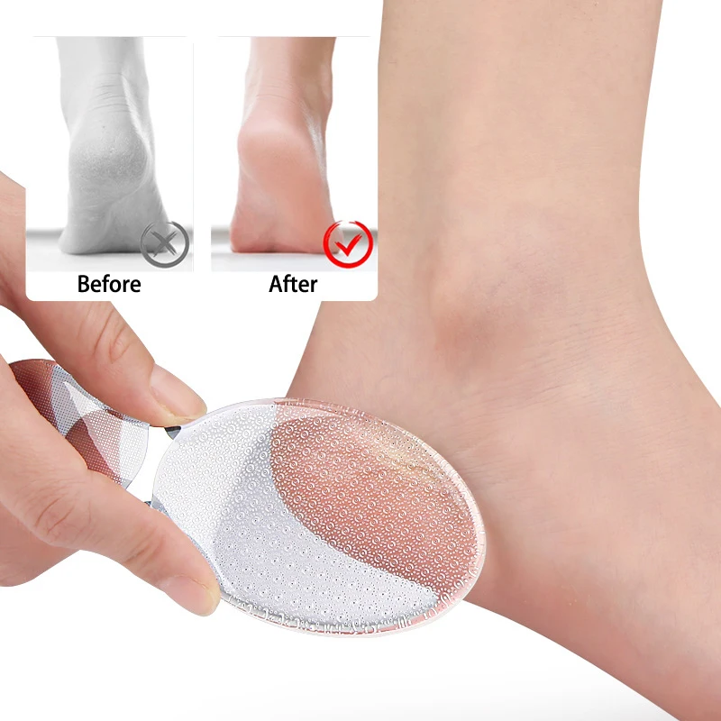 1pcs Nano Glass Double-sided Foot Rasp Heel File Hard Dead Skin Callus Remover Exfoliating Pedicure Care Foot File Tool