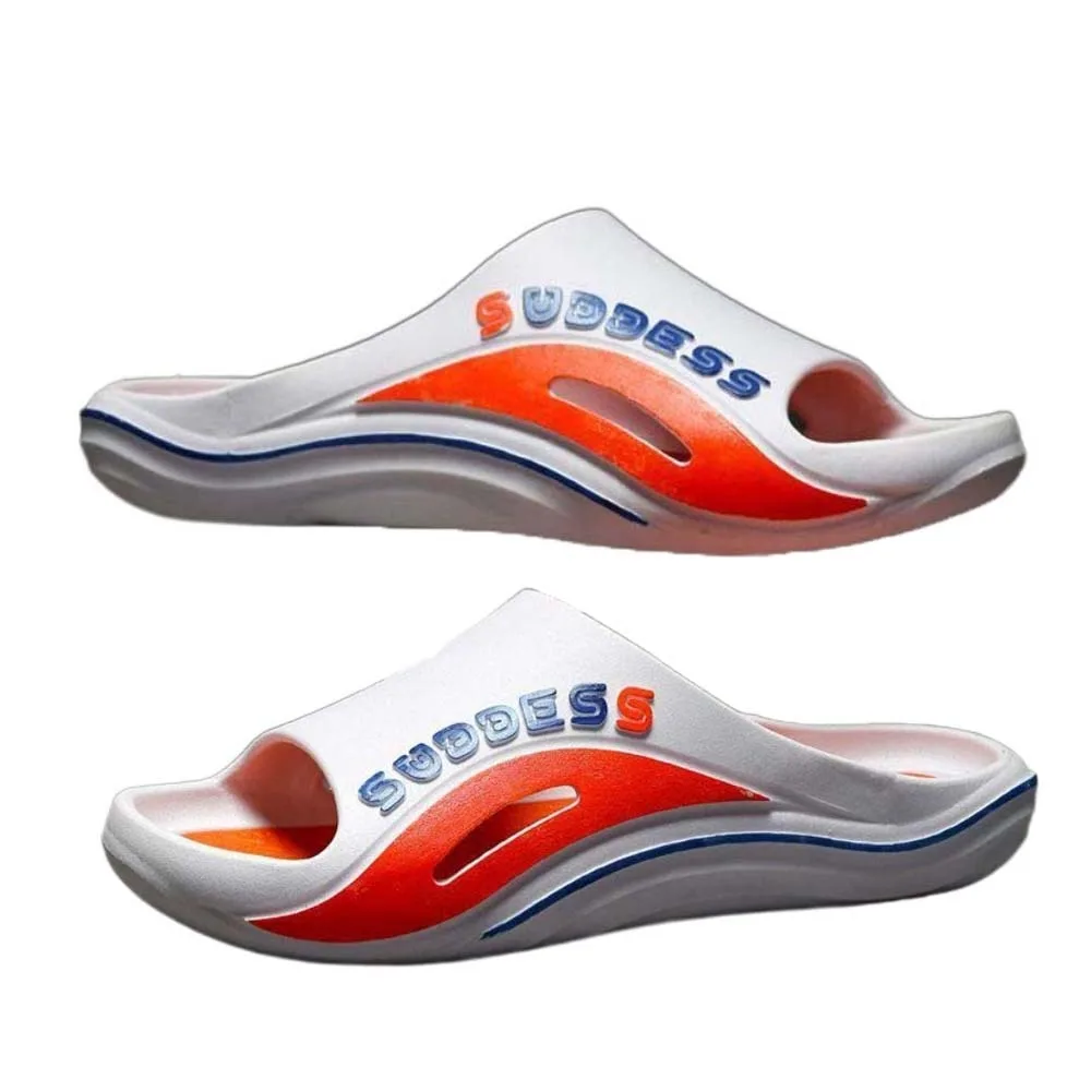 

40-45 Yard Simple Men Slippers Soft Soled Thickened Bathroom Shoes Resilience Anti-slip Summer Slippers Beach