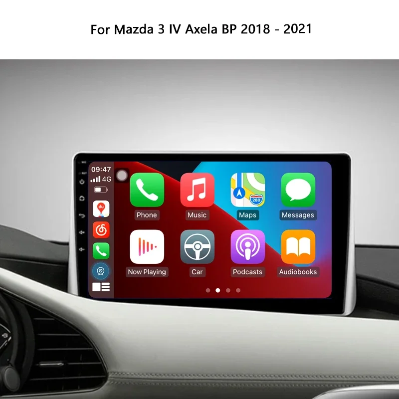 Idoing Android Head Unit For Mazda 3 IV Axela BP 2018-2021 Car Radio Stereo Multimedia Video Player Navigation GPS No 2din