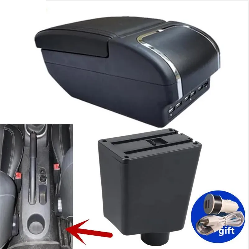 For Renault Clio 3 Armrest For Renault Captur Clio 3 III Car Armrest Box Accessories Storage Parts Dedicated Interior Retrofit