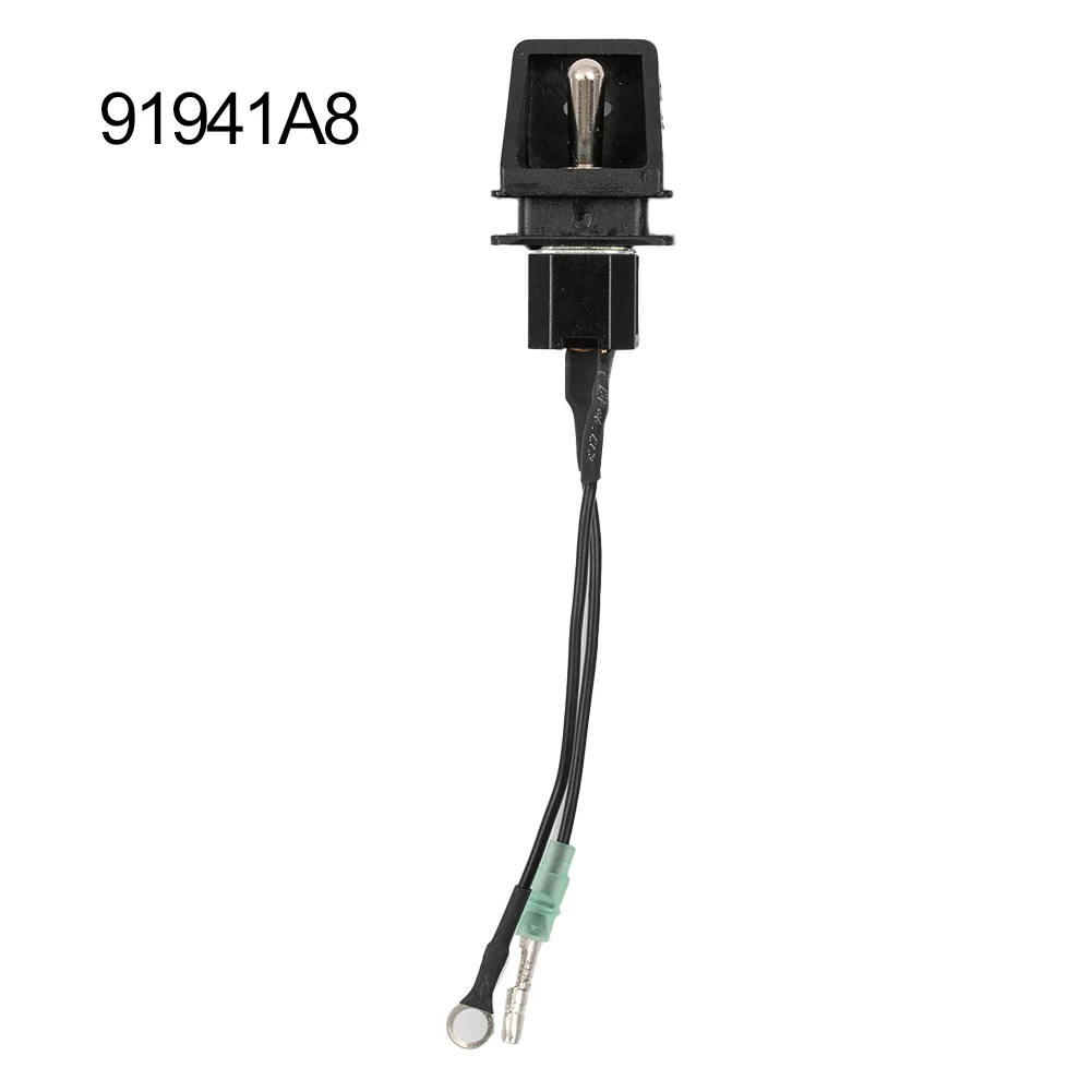 

100%brand New For Mercury Outboard Remote Control Box Stop Switch Switch Boat Accessories 1PC 87-91941A6 Black