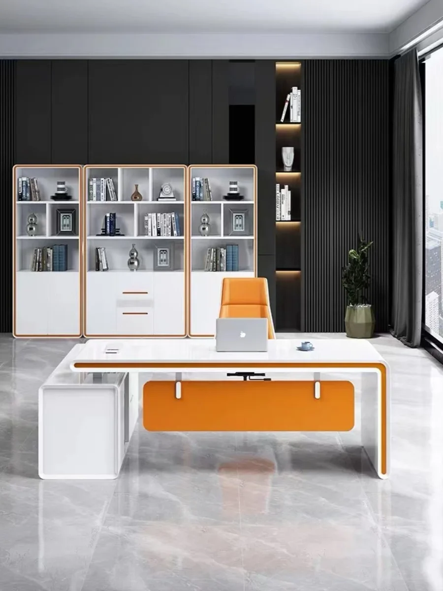 

N19 High-End Paint Boss Desk Technology Sense Desk Manager Creative Manager Desk
