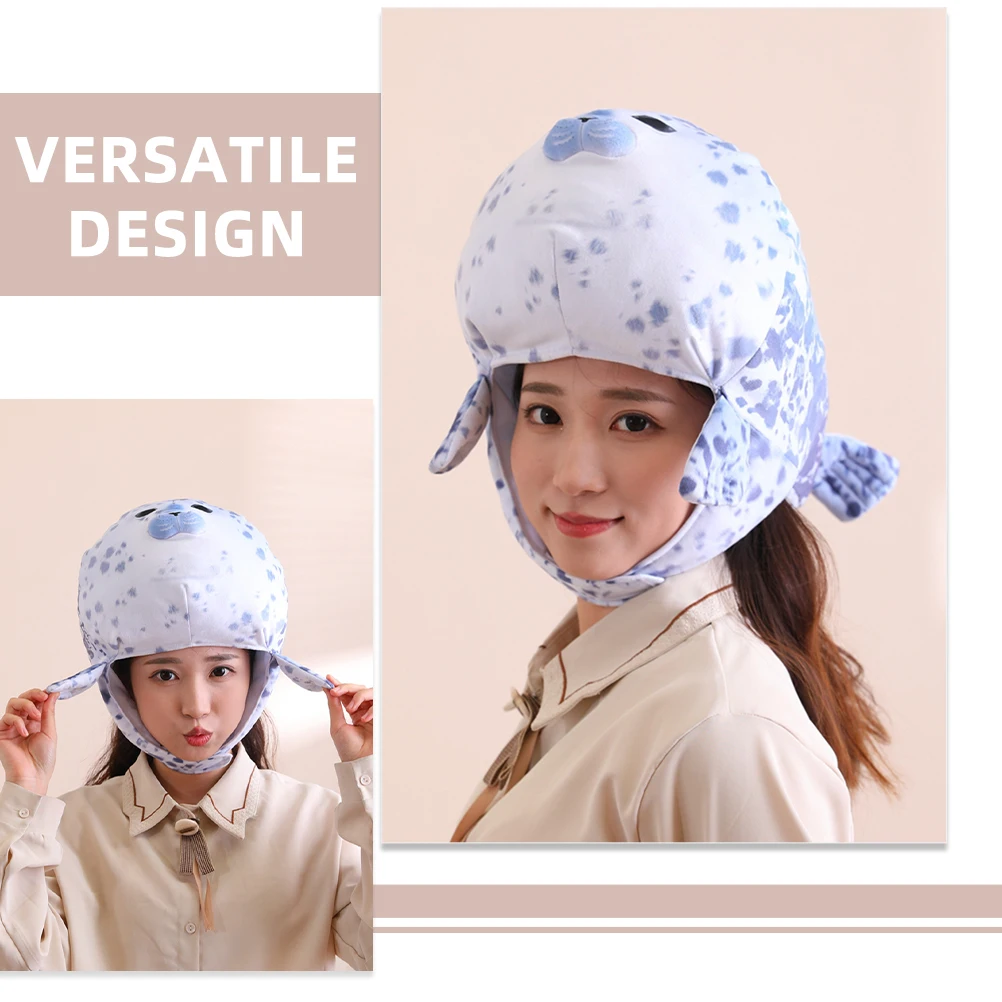 

Шляпа с изображением животных, головной убор для карнавальной вечеринки, косплей, реквизит для фотосессии, шляпа для косплея, праздничный костюм, аксессуар