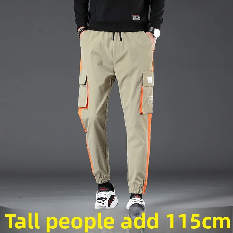 طويل القامة الرجال فضفاضة تناسب السراويل الربيع الصيف ملابس العمل السراويل العلامة التجارية العصرية تنوعا السراويل الترفيه مريحة #3