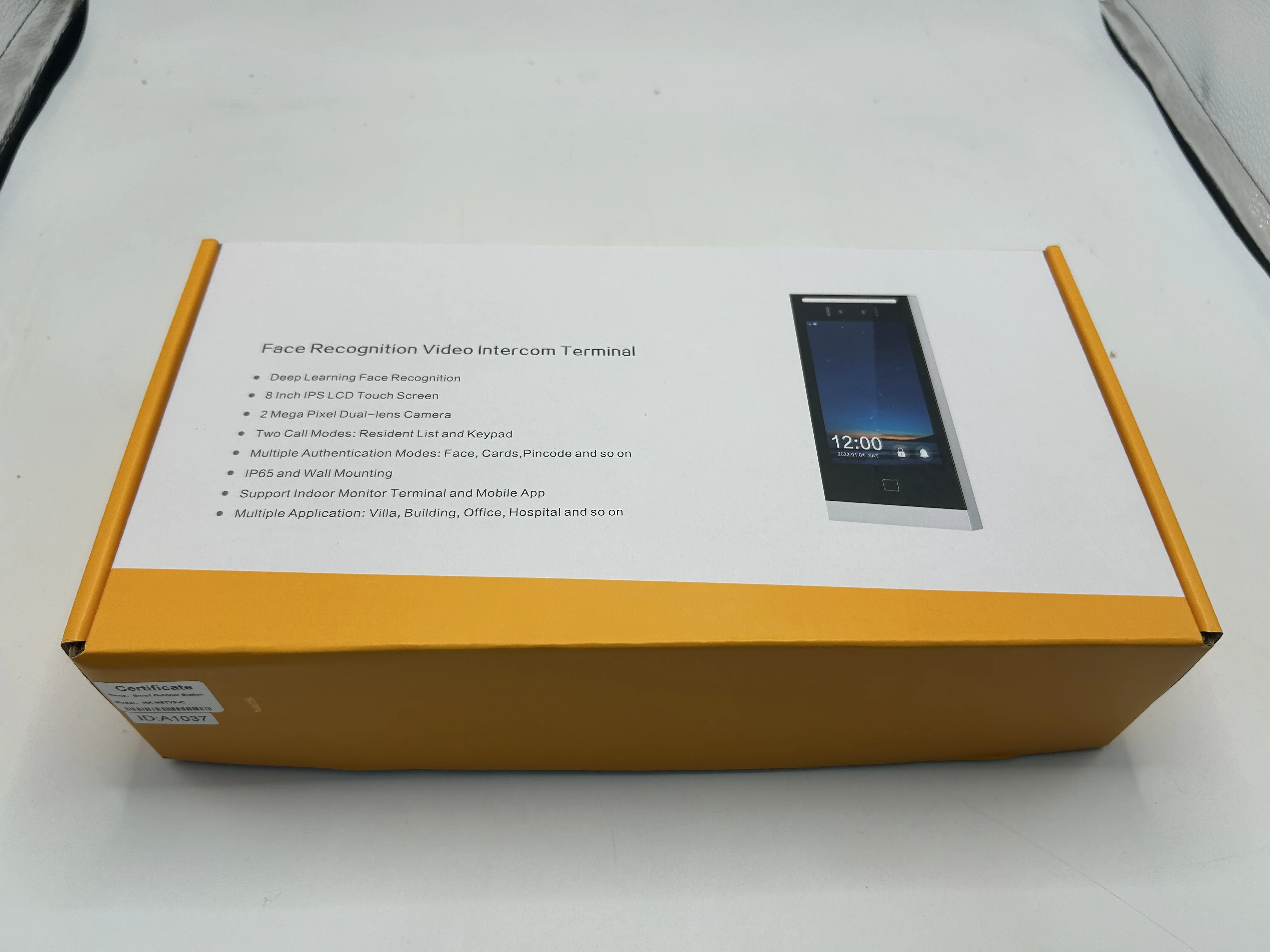 الجملة باب الشقة الهاتف IP نظام الاتصال الداخلي الصوت والفيديو باب الهاتف مع تطبيق Tuya HK-H8TYF-C #5