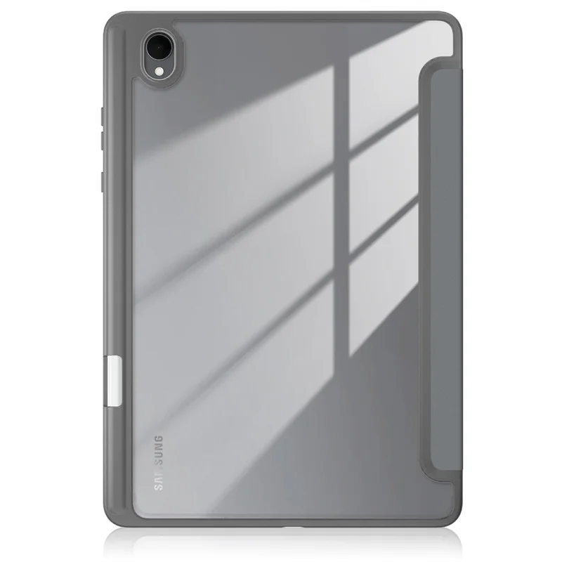 For Samsung Galaxy Tab S11 Case with Pen Holder Luxury Magnetic Acrylic Hard Stand Cover For Funda Galaxy Tab S11 Case 11 inch