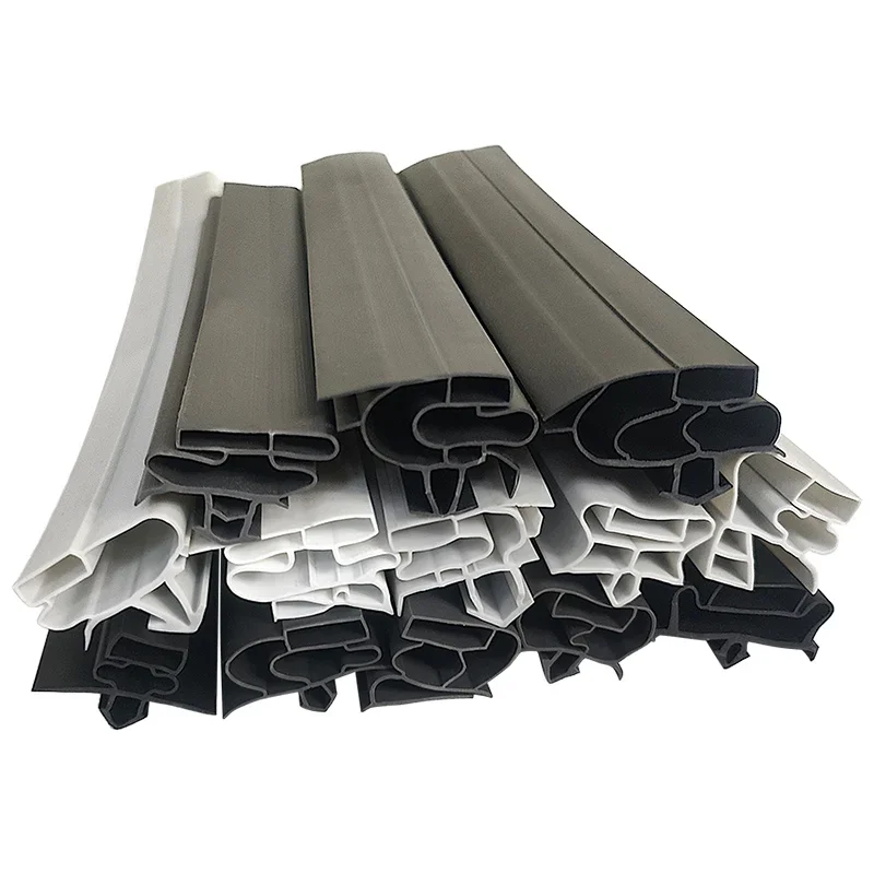 2.5-10m Refrigerator multi-door sealing sealing strip anti-frost magnetic rubber strip low temperature and anti-aging