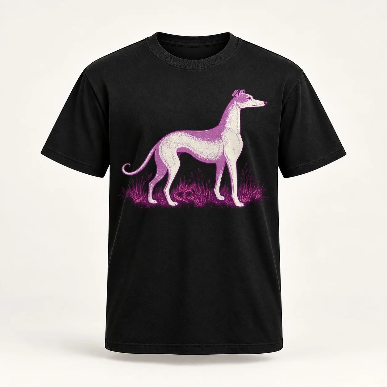 Sam Winchester Purple Dog Whippet replica  Classic Women T-Shirt korean fashion blacks sublime t-shirt dress for Women sexy