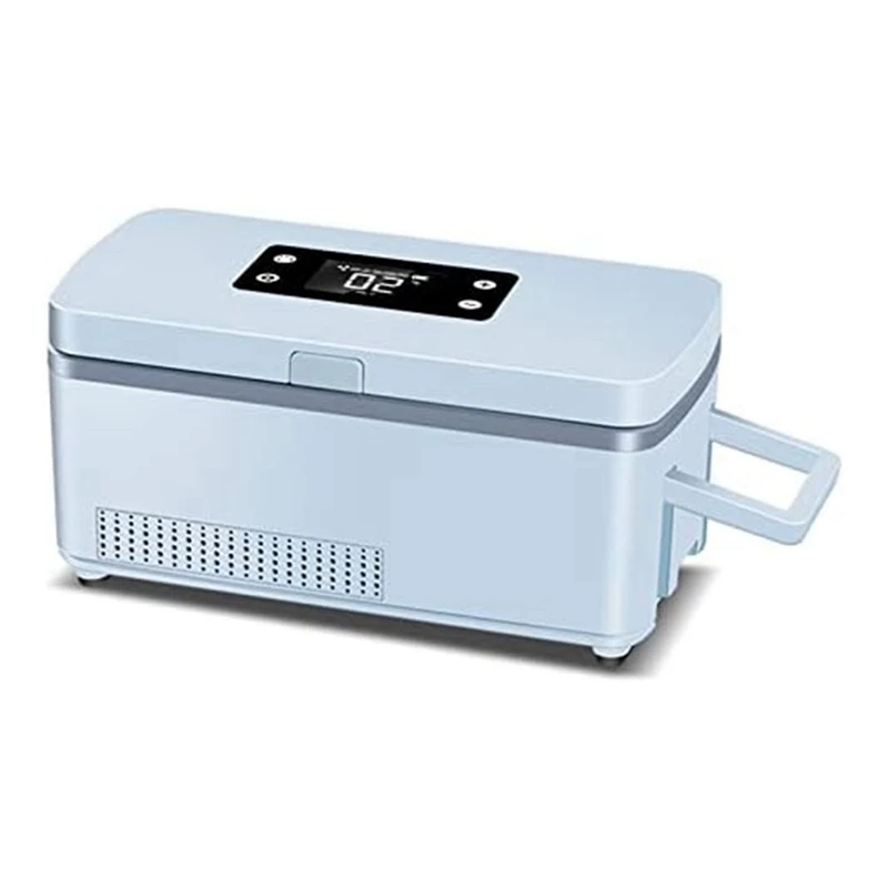 

Medicine Cooler With Durable Battery, Adjustable Temperature Suitable For Long Flight US Plug