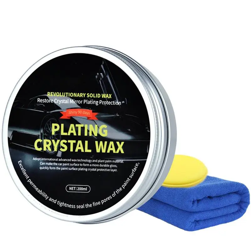 

Car Wax Polish 200ml High-Gloss Shine Car Wax High-Gloss Shine Deep Gloss Car Wax Carnauba Paste For Easy Application