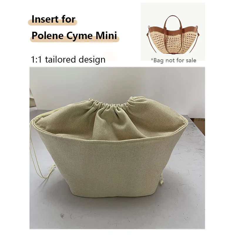 Sac organisateur insérer pour Polene Cyme Mini Lafite herbe tissage sac Durable insérer sac Support sac de rangement accessoires