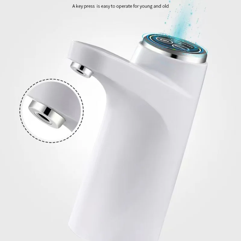 1200mAh Electric Water Dispenser Bottle Pump Smart Wireless Water Dispenser Automatic Barreled Drinking Water Pump