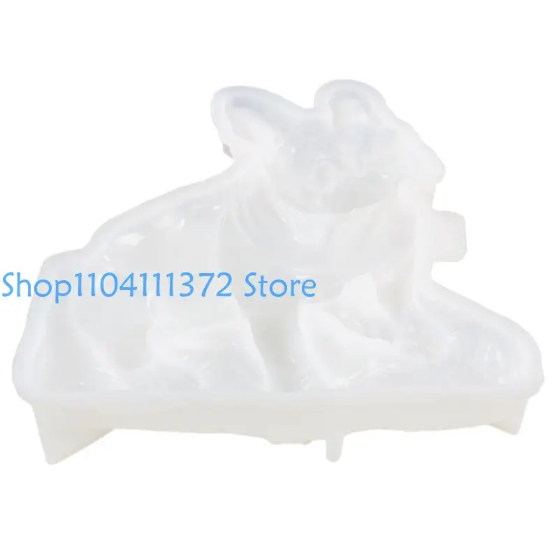 

652F Dog Wall Decorations Silicone Mold 3D Dog Ornament Hanging Pendant Mold Crafts Resin Casting Molds for DIYs Enthusiasts