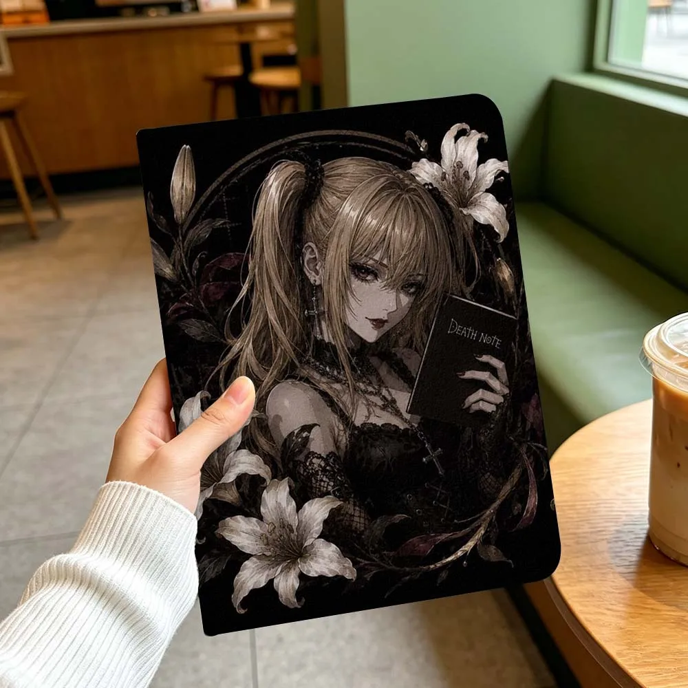 Misa Amane Anime For iPad Pro mini Air A16 A14 3 4 5 6th 7 7th 11th Gen 10.2 9.7 11 10.5 10.9 12.9 13 Inch Tablet Case Gift