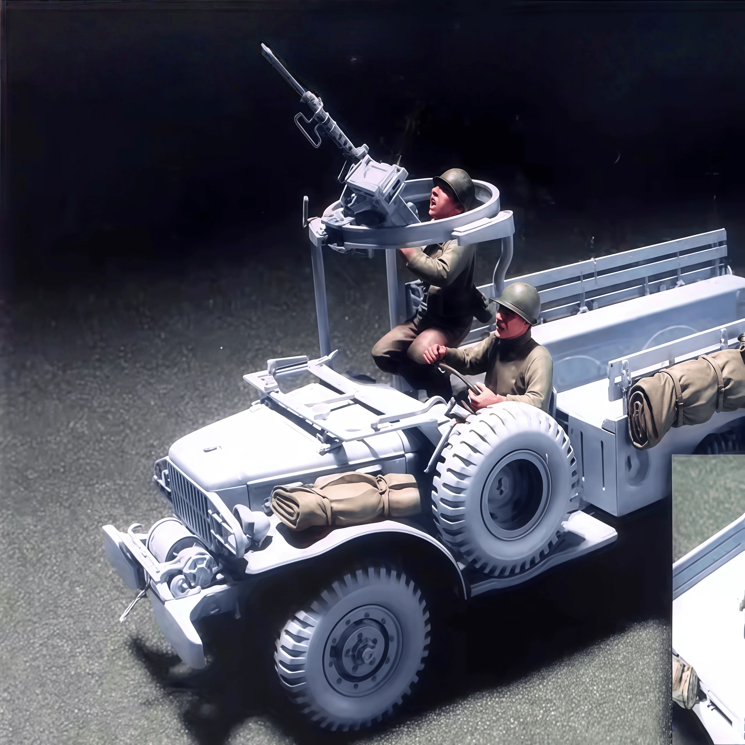 

1: 35 Casting Resin Model Assembly Kit, GK, Resin Soldiers and Packages, Unpainted Need To Be Assembled