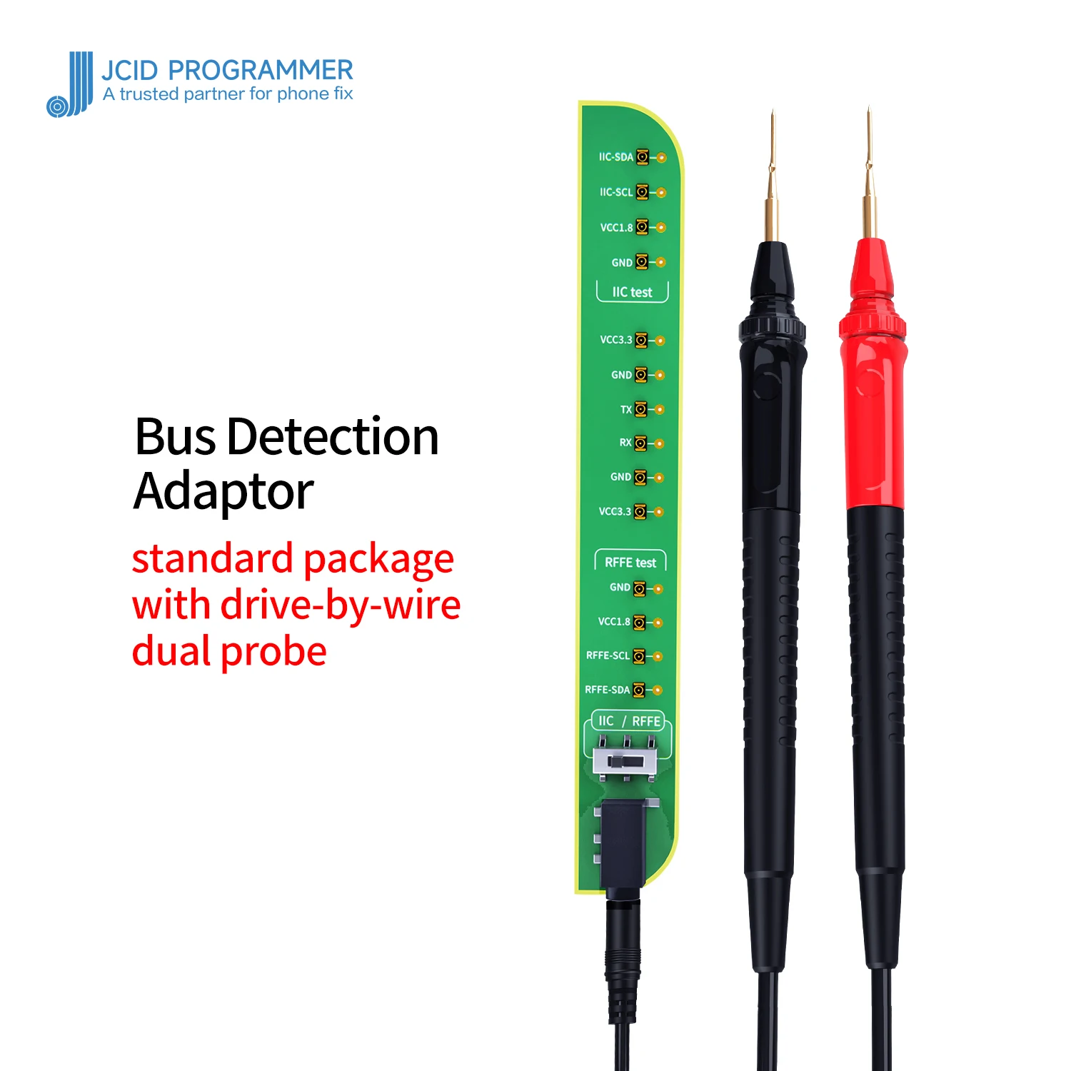 JC V1S, V1SE, X, 11, 12, 13 Series Photosensitive Touch Shock Programmer, Original Color, Touch Shock, Fingerprint Battery,