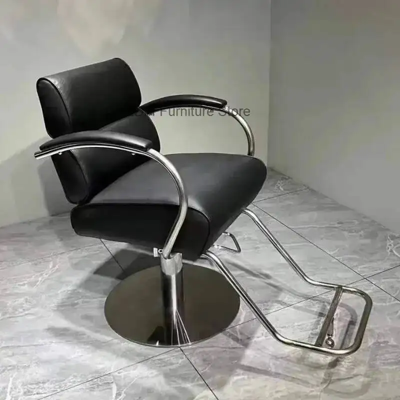 Chaise Comfortable Luxury Barber Chair Salon Beauty Minimalist Portable Reclinable Barber Chair De Coiffure Salon Furniture