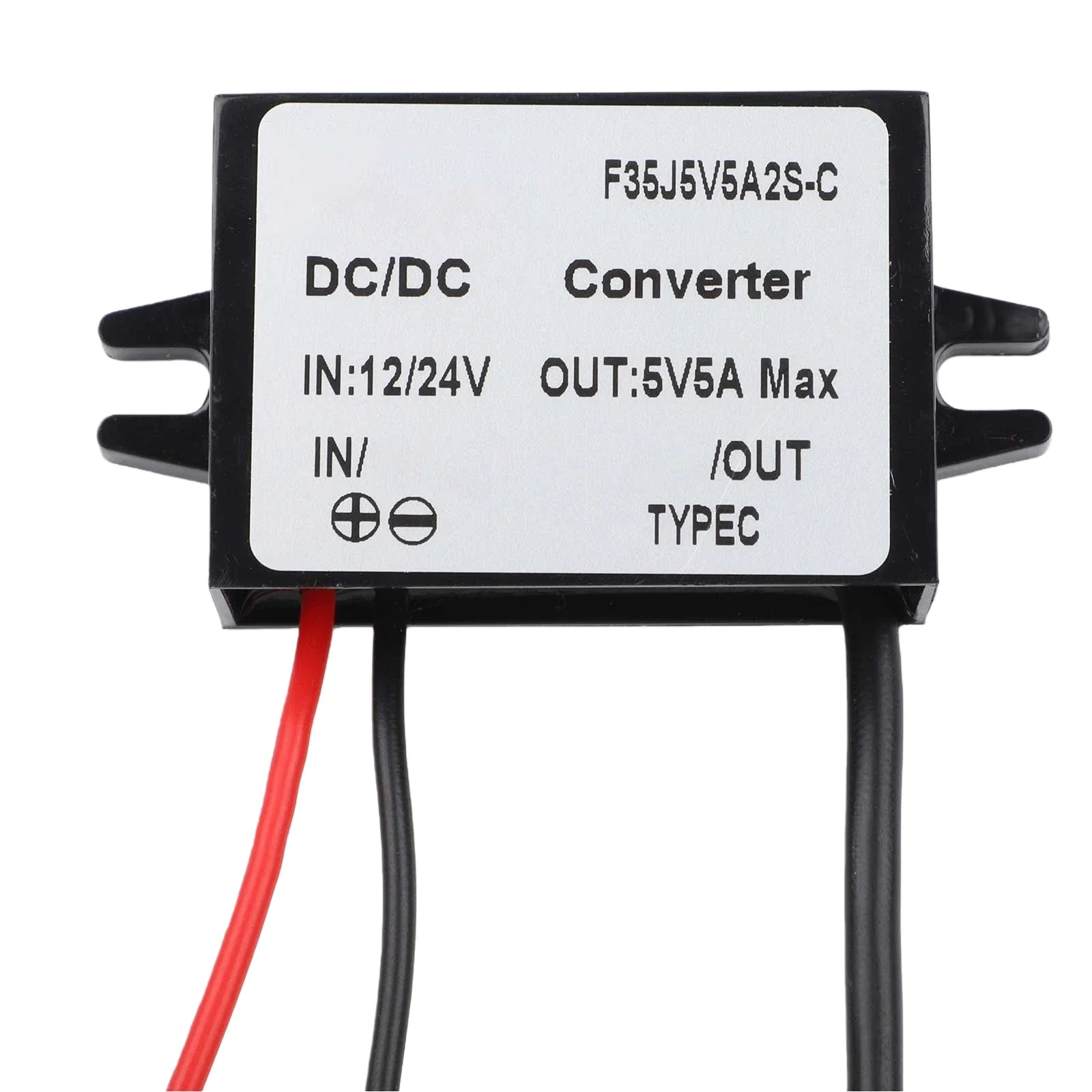 12V 24V Converter 46 63 *27*14mm 5A Power Supply Reverse Polarity Protection Short Circuit Protection Waterproof IP68