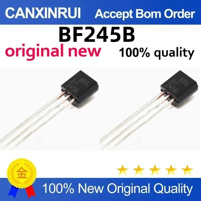 (5-100 pieces) Transistor BF245B 245B TO-92 direct insertion field-effect transistor spot chip IC