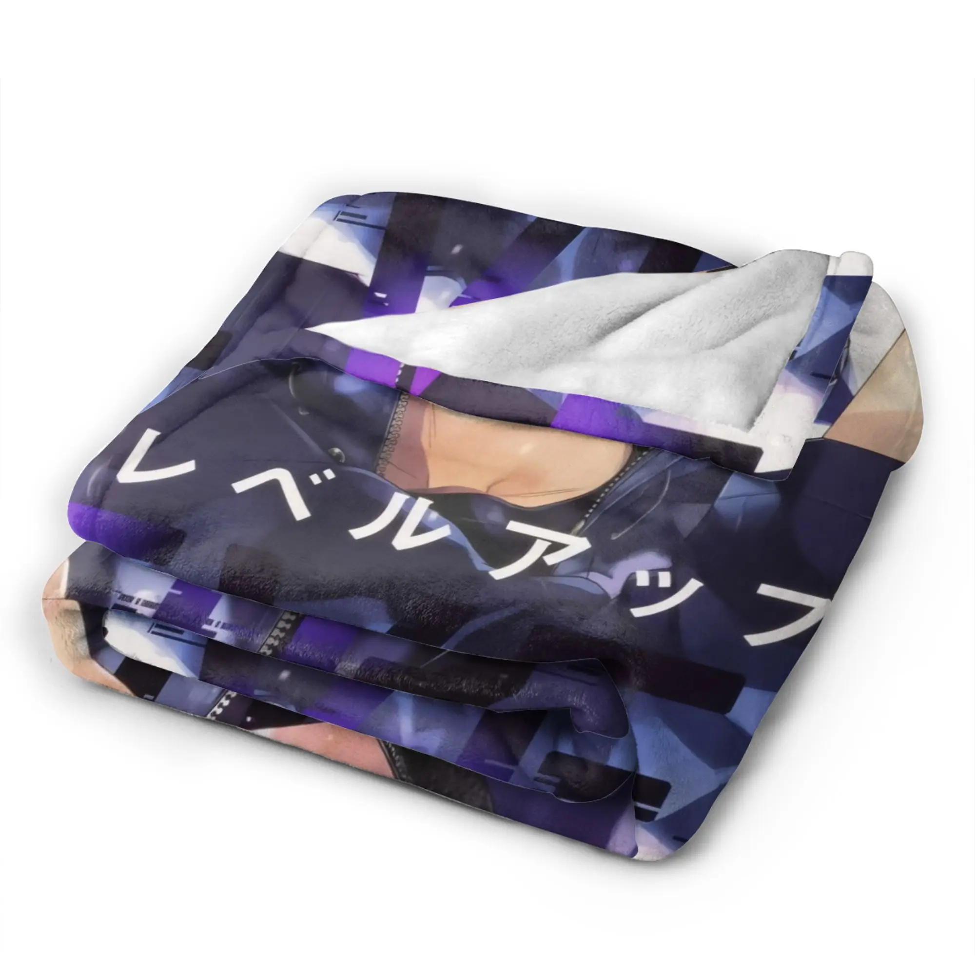 Anime Solo Levelings Blanket Fleece  Winter  Breathable Ultra-Soft Throw Blankets for Bed Outdoor Rug Piece view 4