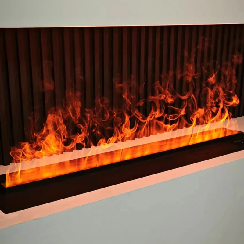 

Electric Water Vapor Atomized Fireplace ized Room TV Stand Decoration Humidifier 3D Vapour Fog Steam Flame Indoor