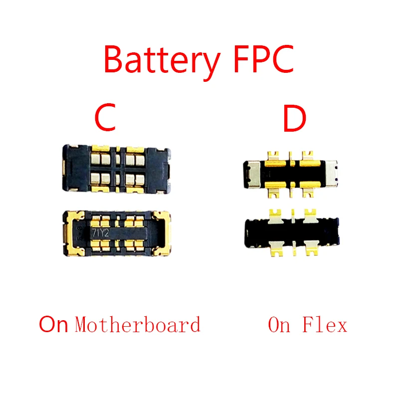 10pcs 34pin LCD Display Screen FPC Connector Port On Motherboard for Samsung Galaxy A02S A025F A025U A025G Battery FPC Connector