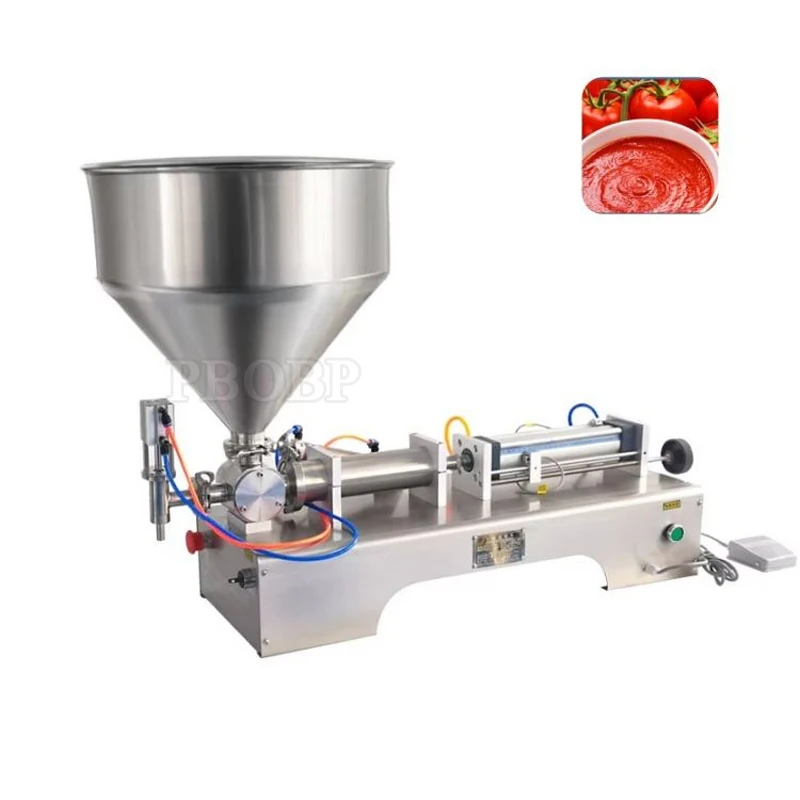 

Пневматическая машина для розлива пастообразных продуктов PBOBP 220В/50Гц 150Вт, горизонтальная, для соусов, пищевых масел, меда, жидкостей, моющих средств