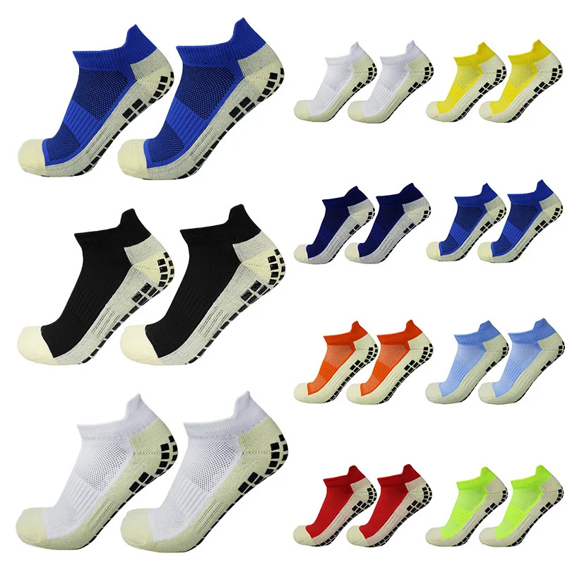 Anti Football 2023 Slip Short Men Silicone Women Sports Socks Grip Soccer Socks Calcetas Antideslizantes De Futbol