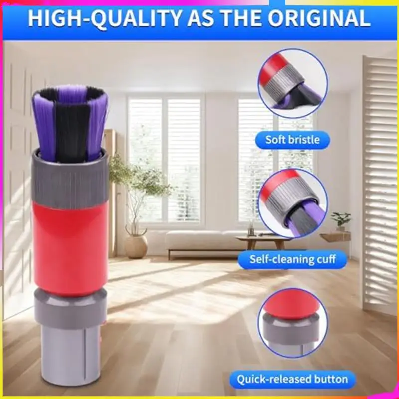 Zestaw narzędzi do trudno dostępnych miejsc M04K z bezszczotkową szczotką do odkurzania do Dyson V15 V12 V11 V10 V7 V8, zestaw do detalicznej czyszczenia odkurzacza