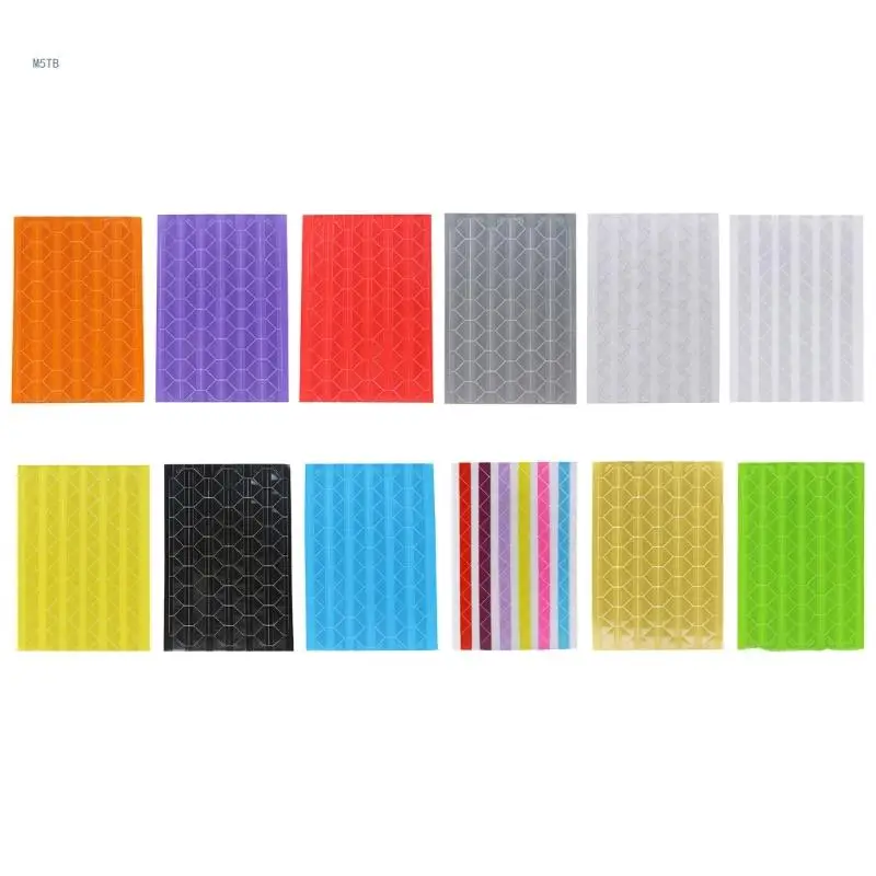 1020 Pieces Colorful Picture Corner Stickers Self-Adhesive Photo Corner Stickers Dropship