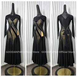 GOODANPAR Smooth  ballroom dance dress Standard Ballroom Dance Dress for Competition Waltz Dress For Dancing Clothes Dance Wear