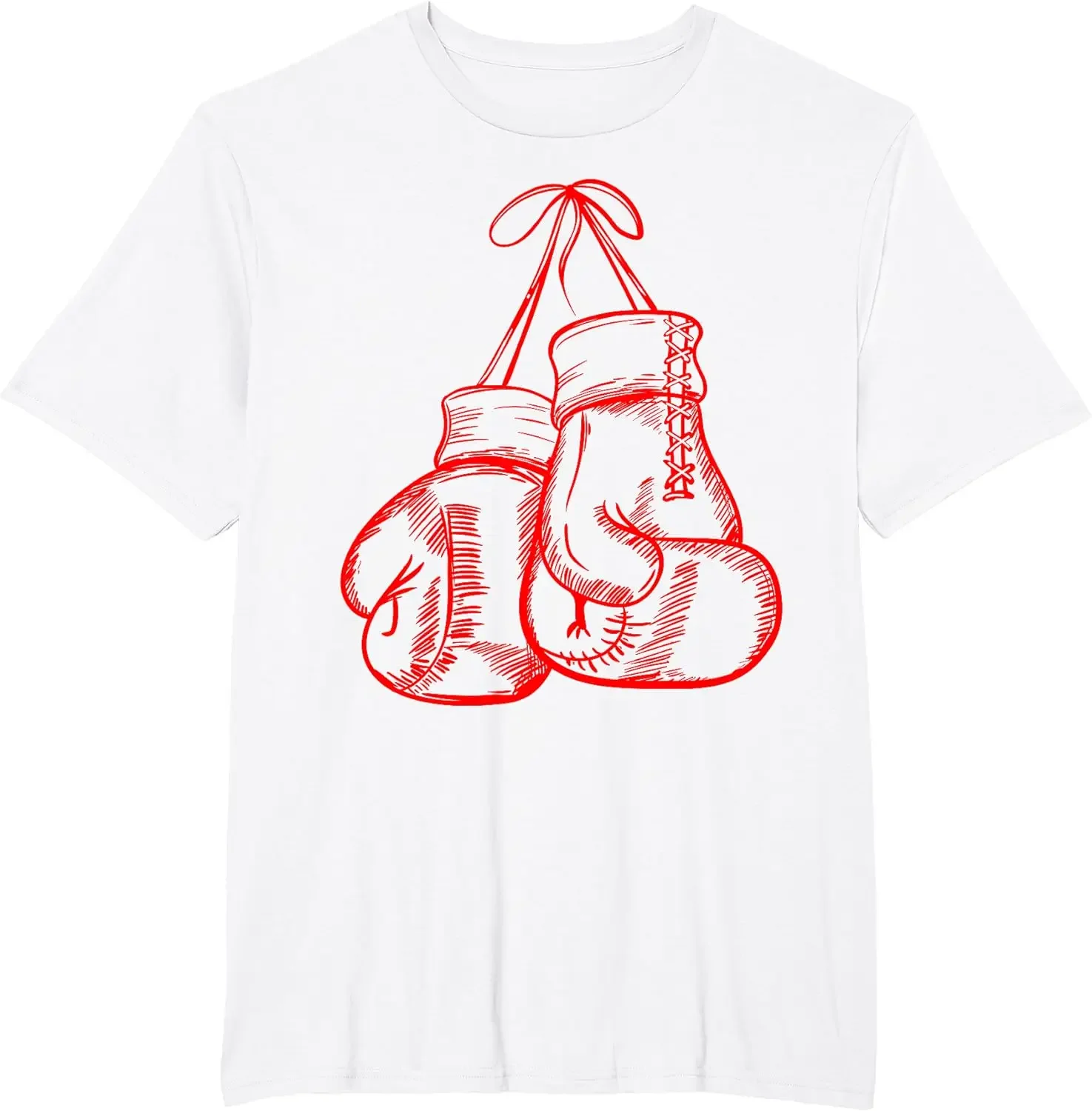 2026 New Summer Gift Retro Love Red Boxing Gloves Gifts Boxer Gift T-Shirt Men Clothing Streetwear Graphic T Shirts S-5xl