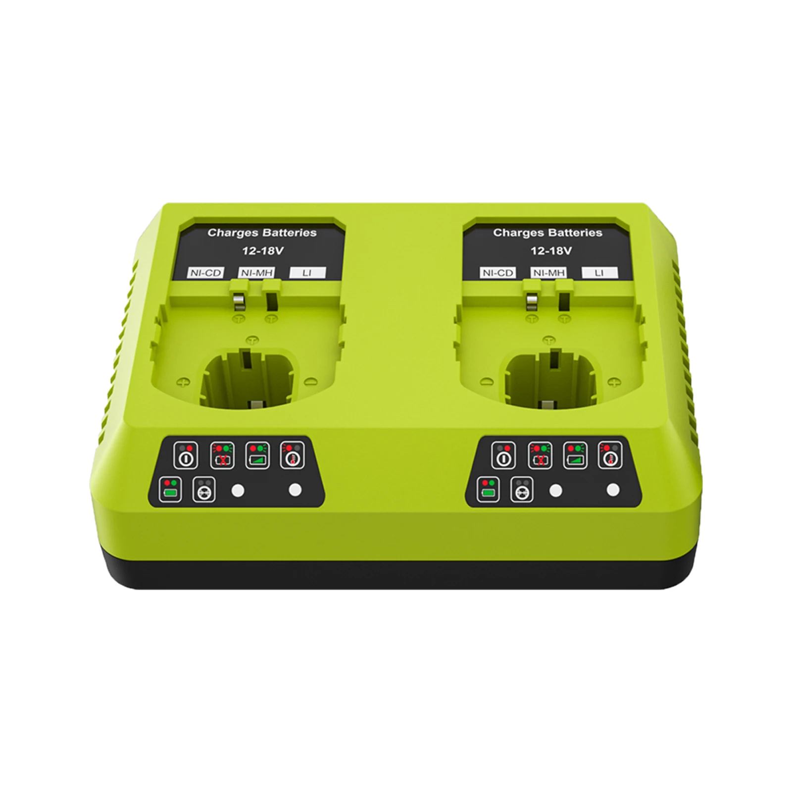 Turpow para roybi p108 bateria 6a carregador duplo compatível para roybi one + plus bateria p100 p102 p103 p105 p107 1400670   P117 P118