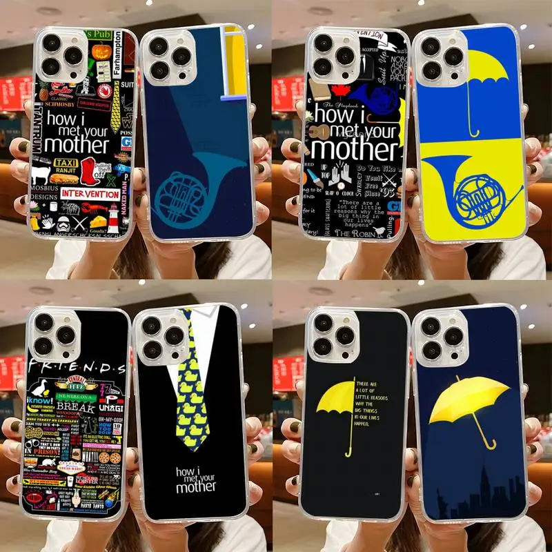 How I Met Your Mother Phone Case Ultra Thin Clear For Iphone 11 12 13 Xr X Xs Max Mini Pro Max Se 6 6 S 7 8 Plus 2020 Funda