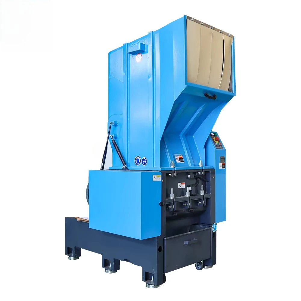 100-1000 kgh plastic waste crusher grinder pet bottle line - view 3