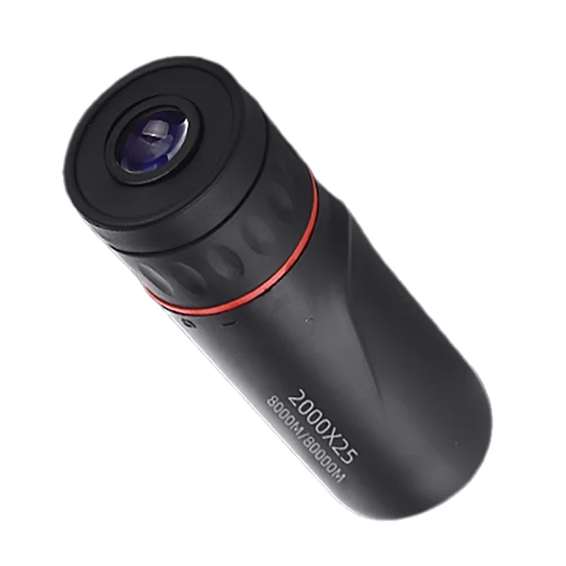  652D Monoculars 2000x24 Monoculars Telescope, Handheld Monoculars Telescope with Phone Adapter for Bird Watchings