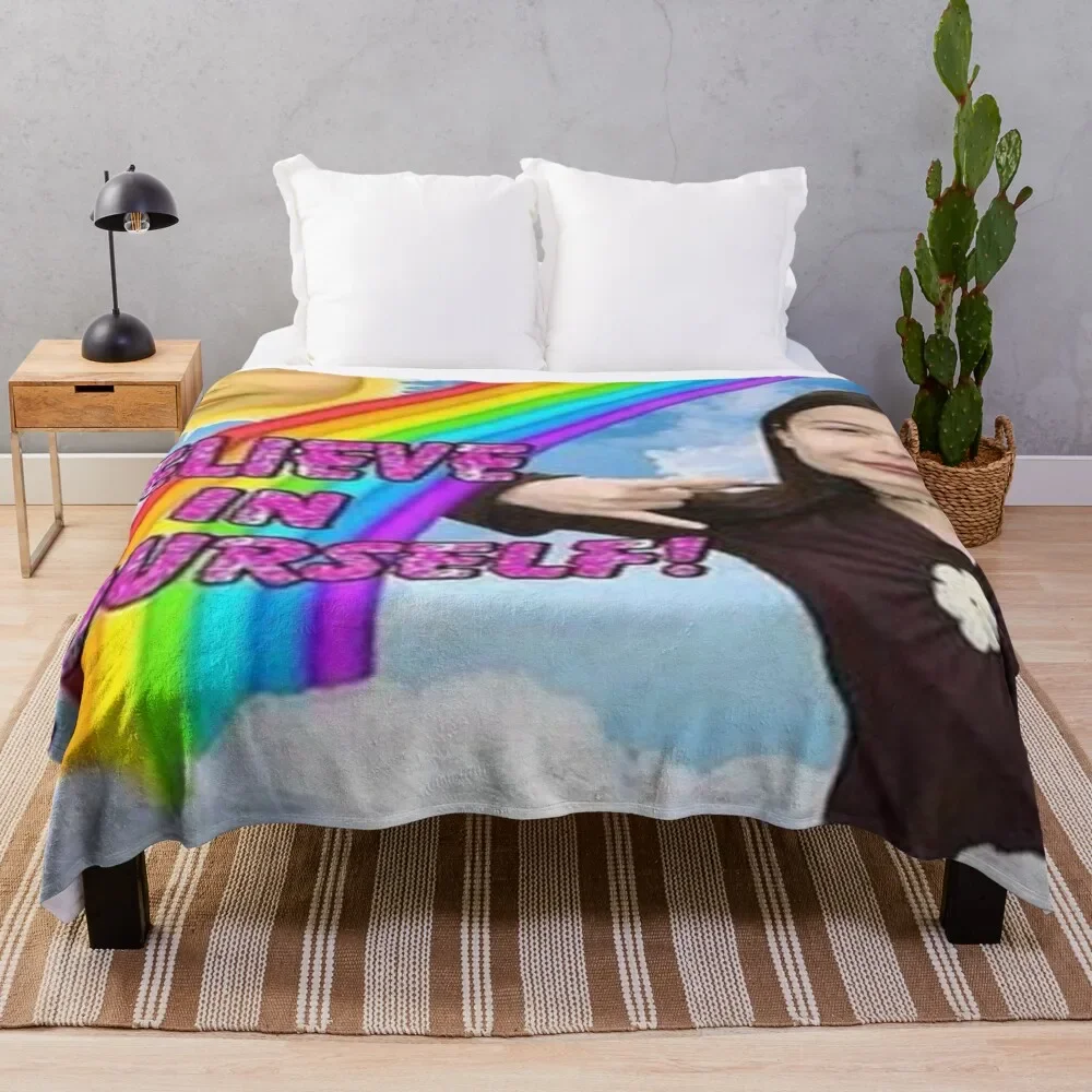 

ICarly Believe in yourself design Throw Blanket Designers Personalized Gift Luxury St Kid'S Blankets