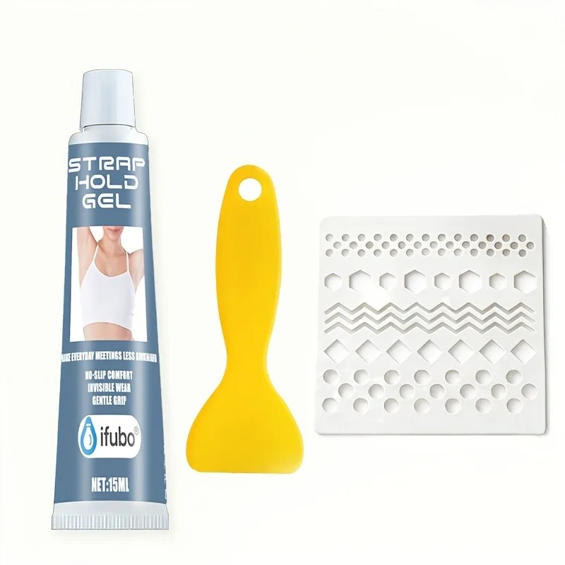 Bra Strap Anti-Slip Adhesive | Invisible Seamless | Prevents Slipping for Socks/Tube Tops/Shoulder Bag Straps