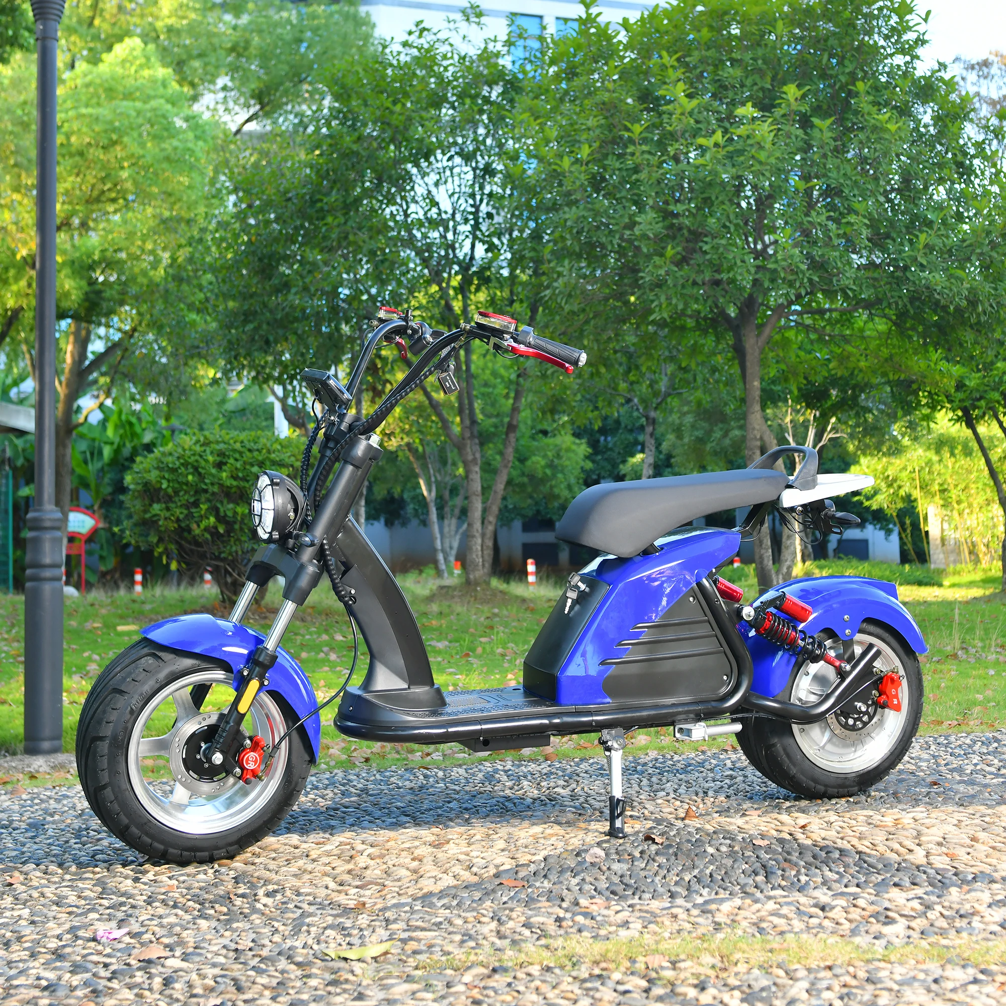 

Электрический скутер с большой мощностью для взрослых, высокая скорость, 44 миль/ч, литиевая батарея, 25 Ач, 60 В, 4000 Вт, электрический мотоцикл с двигателем