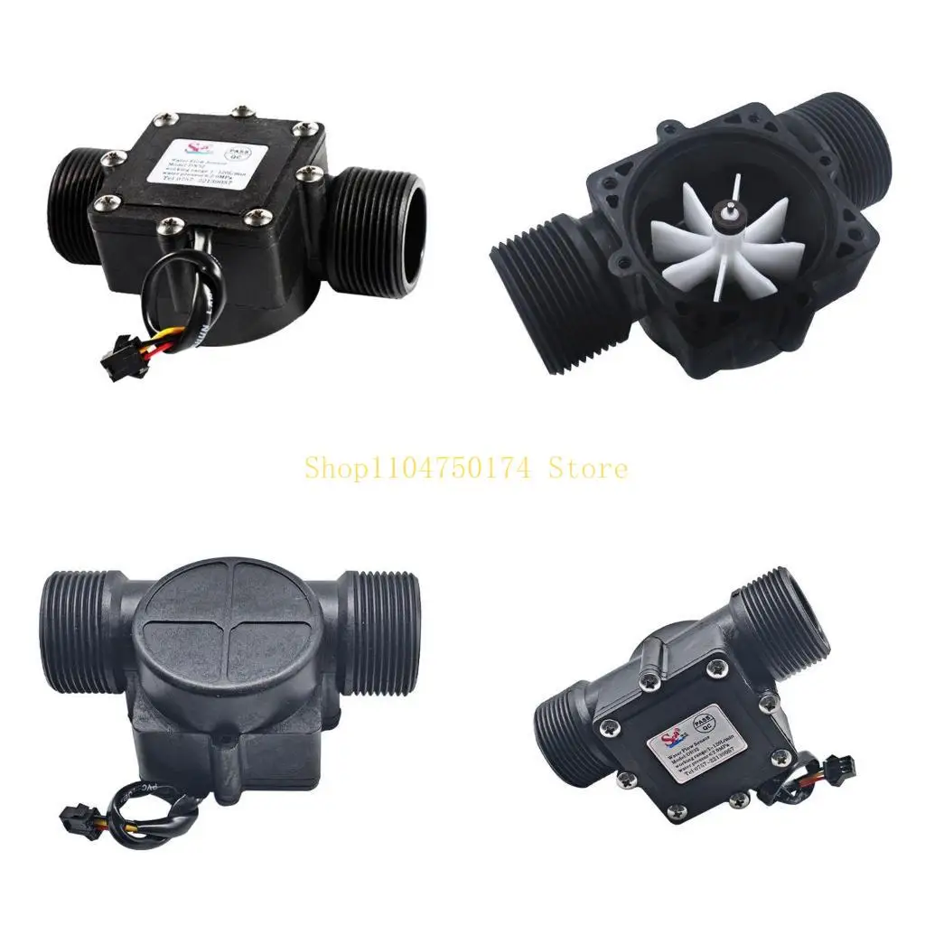 DN32 1-120L/min Water 32mm Flowmeter Counter Water Controller Switch Top Sale
