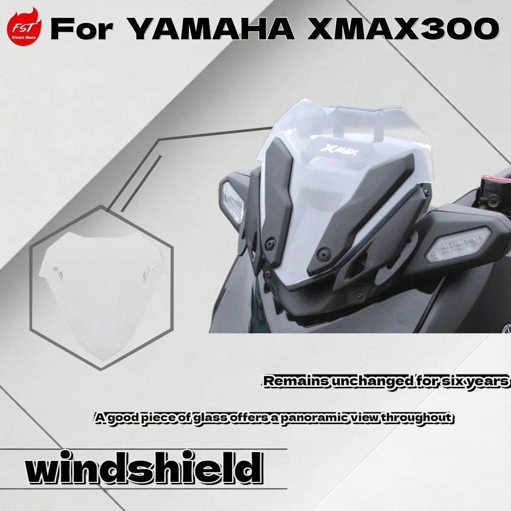 

For Yamaha XMAX300 Front Windshield Racing Small Size Wind Deflector Fairing